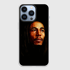 Чехол для iPhone 13 Pro с принтом Bob Marley Art в Екатеринбурге,  |  | bob marley | reggi | reggy | боб марли | исполнители | исполнитель | музыка | регги