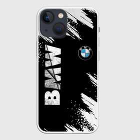 Чехол для iPhone 13 mini с принтом BMW GRUNGE | БМВ ГРАНЖ в Екатеринбурге,  |  | Тематика изображения на принте: bmw | grunge | авто | автомобиль | бмв | гранж | краска | лого | логотип | марка | машина | модель | потертости