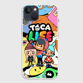 Чехол для iPhone 13 с принтом TOCA BOCA LIFE ГЕРОИ в Екатеринбурге,  |  | digital toys | gamer | games | helicopter taxi | pets | toca boca | toca hair salon | toca kitchen | toca life | toca life city | toca life worl | toca tea party | video games | игры