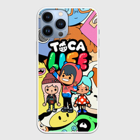 Чехол для iPhone 13 Pro Max с принтом TOCA BOCA LIFE ГЕРОИ в Екатеринбурге,  |  | digital toys | gamer | games | helicopter taxi | pets | toca boca | toca hair salon | toca kitchen | toca life | toca life city | toca life worl | toca tea party | video games | игры