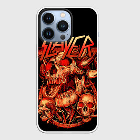 Чехол для iPhone 13 Pro с принтом Slayer, Reign in Blood в Екатеринбурге,  |  | metal | slayer | группы | метал | музыка | рок | трэшметал