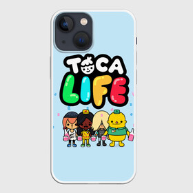 Чехол для iPhone 13 mini с принтом Toca Boca | Тока бока праздник в Екатеринбурге,  |  | toca boca | детская игра | игра | лого | логотип | персонажи | прикоснуться ко рту | тока бока