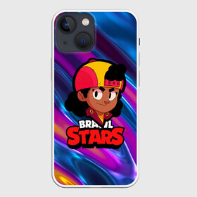 Чехол для iPhone 13 mini с принтом BrawlStars Meg в Екатеринбурге,  |  | Тематика изображения на принте: brawl | brawl stars | brawlstars | mec | meg | бравл | бравлстарс | мег | мек | мэг | мэк