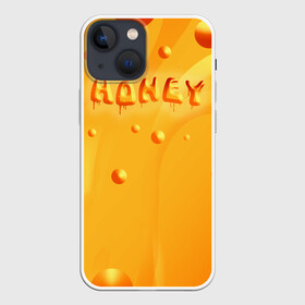 Чехол для iPhone 13 mini с принтом Медовая волна |  Honey wave в Екатеринбурге,  |  | honey | wave | волна | мёд | милая | милый | сладость