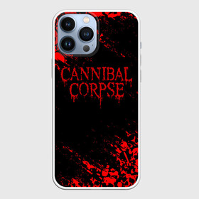 Чехол для iPhone 13 Pro Max с принтом CANNIBAL CORPSE КРАСНЫЕ ЧЕРЕПА в Екатеринбурге,  |  | cannibal | cannibal corpse | corpse | death metal | deathgrind | алекс уэбстер | брутальный дэт метал | дэт метал | дэтграйнд | каннибал корпс | кеннибал корпс | кэннибал корпс | пол мазуркевич | роб барретт | труп каннибала