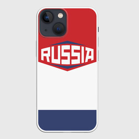 Чехол для iPhone 13 mini с принтом Russia в Екатеринбурге,  |  | background | russia | russian national team | россия | сборная россии | фон