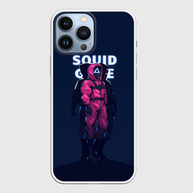 Чехол для iPhone 13 Pro Max с принтом ТРЕУГОЛЬНИК НА СТРАЖЕ | SQUID GAME в Екатеринбурге,  |  | guards | netflix | squid game | triangle | игра | игра в кальмара | нетфликс | охрана | сериал | стража | стражи | треугольник