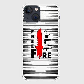 Чехол для iPhone 13 mini с принтом Free Fire  Фри Фаер, в Екатеринбурге,  |  | free fire | free fire battlegrounds | garena | garena free fire | гарена | игра | фри фаер | шутер