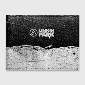 Обложка для студенческого билета с принтом Линкин Парк Лого Рок ЧБ | Linkin Park Rock в Екатеринбурге, натуральная кожа | Размер: 11*8 см; Печать на всей внешней стороне | album | bennington | chester | green | grunge | linkin park | mike | music | rock | shinoda | style | альбом | беннингтон | гитара | гранж | линкин парк | логотип | музыка | надпись | певец | полосы | потертости | рок | честер | шинода