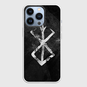 Чехол для iPhone 13 Pro с принтом BERSERK LOGO GRUNGE в Екатеринбурге,  |  | anime | berserk | logo | аниме | берсерк | бесерк | лого | логотип | манга | мультфильм