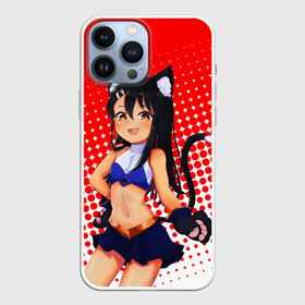 Чехол для iPhone 13 Pro Max с принтом Nagatorо в Екатеринбурге,  |  | anime | cat | manga | nagatoro | school | schoolgirl | аниме | ианга | кошка | нагаторо | хвост | школа | школьница