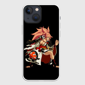 Чехол для iPhone 13 mini с принтом Baiken Sprite в Екатеринбурге,  |  | game | games | ggs | guilty gear | guilty gear strive | гилти гир стрэйв | игра | игры