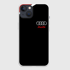 Чехол для iPhone 13 с принтом АУДИ ЛОГО | AUDI GEOMETRY RED STRIPES LINE в Екатеринбурге,  |  | audi | auto | rs | sport | авто | автомобиль | автомобильные | ауди | бренд | марка | машины | спорт