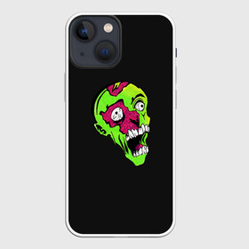 Чехол для iPhone 13 mini с принтом Undead. Cartoon Style в Екатеринбурге,  |  | alive | apocalypse | cartoon | dead | halloween | magic | rebel | style | undead | virus | zombie | андед | апокалипсис | вирус | восставший | живой | зомби | магия | мертвец | мертвый | мультяшный | нежить | немертвый | сил | хэллоуин