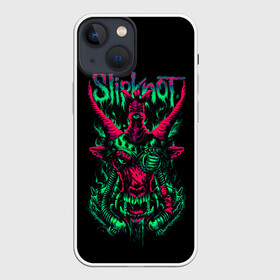 Чехол для iPhone 13 mini с принтом Slipknot криповый козел в Екатеринбурге,  |  | slipknot | джей вайнберг | кори тейлор | крис фен | крэйг джонс | метал | мик томсон | музыка | петля | рок | сид уилсон | скользящий узел | слайпкнот | слипкнот | слипнот | удавка