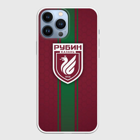 Чехол для iPhone 13 Pro Max с принтом ФК Рубин Казань в Екатеринбурге,  |  | background | emblem | football | football club | kazan | ruby | sport | texture | казань | рпл | рубин | спорт | текстура | фон | футбол | футбольный клуб | эмблема