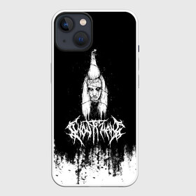 Чехол для iPhone 13 с принтом GHOSTEMANE Hip Hop Grunge | Гостмейн в Екатеринбурге,  |  | gang | ghostemane | glitch | grunge | halloween | hiphop | monada | music | rap | trash | генг | гостмейн | гостмэйн | гранж | знак | меркури | монада | музыка | надпись | потертости | призрак | реп | рэп | символ | треш | хеллоуин | хипхоп