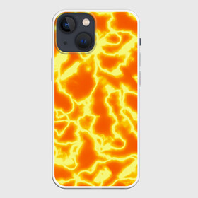 Чехол для iPhone 13 mini с принтом Огненная вспышка в Екатеринбурге,  |  | Тематика изображения на принте: abstract | fire | flame | flash | gradient | lightning | neon | orange | абстракция | в огне | взрыв | вспышка | горящий | градиент | лава | молния | неоновый | огненные молнии | огонь | оранжевый принт | переливы | пламя | пожар