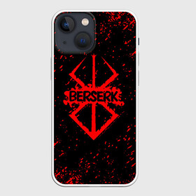 Чехол для iPhone 13 mini с принтом BERSERK | logo elements в Екатеринбурге,  |  | berserk | kentaro miura | аниме | берсерк | берсерк аниме | гатс | гриффит | золотой век | каска | кентаро миура | кэнтаро миура | манга | манга берсерк