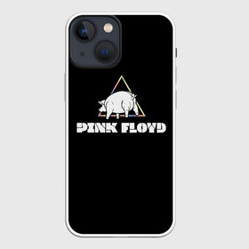 Чехол для iPhone 13 mini с принтом PINK FLOYD PIG в Екатеринбурге,  |  | pig | pink floyd | артрок | группа | музыка | пинк флойд | поросенок | прогрессивный рок | протопрог | психоделический рок | рок | рок группа | свинья | спейсрок | эйсидрок | экспериментальный рок