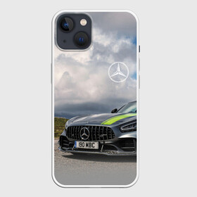 Чехол для iPhone 13 с принтом Mercedes V8 Biturbo Racing Team AMG в Екатеринбурге,  |  | Тематика изображения на принте: car | germany | mercedes | motorsport | nature | power | prestige | racing | team | автомобиль | автоспорт | германия | гонка | мерседес | мощь | престиж | природа