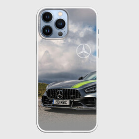 Чехол для iPhone 13 Pro Max с принтом Mercedes V8 Biturbo Racing Team AMG в Екатеринбурге,  |  | car | germany | mercedes | motorsport | nature | power | prestige | racing | team | автомобиль | автоспорт | германия | гонка | мерседес | мощь | престиж | природа