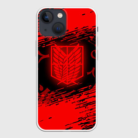 Чехол для iPhone 13 mini с принтом Атака Титанов: Паттерн в Екатеринбурге,  |  | attack on titan | monsters | аниме | атака титанов | монстры | титаны