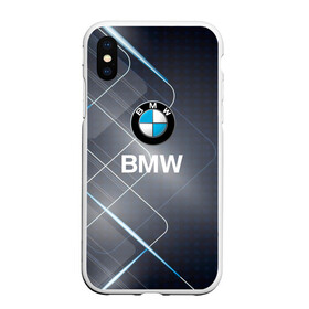 Чехол для iPhone XS Max матовый с принтом [BMW] Logo в Екатеринбурге, Силикон | Область печати: задняя сторона чехла, без боковых панелей | bmw | bmw performance | m | motorsport | performance | бмв | моторспорт