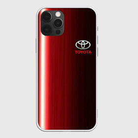 Чехол для iPhone 12 Pro Max с принтом [Toyota] В полоску в Екатеринбурге, Силикон |  | auto | sport | toyota | авто | автомобиль | бренд | спорт | тойота