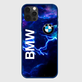 Чехол для iPhone 12 Pro с принтом [BMW] Синяя молния в Екатеринбурге, силикон | область печати: задняя сторона чехла, без боковых панелей | bmw | bmw performance | m | motorsport | performance | бмв | моторспорт
