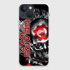 Чехол для iPhone 13 mini с принтом Gears of War   Gears 5 в Екатеринбурге,  |  | Тематика изображения на принте: gears 5 | gears of war | винтовка лансер | игры | череп | шестерёнка