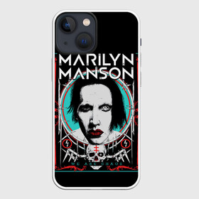 Чехол для iPhone 13 mini с принтом Marilyn Manson   We are chaos в Екатеринбурге,  |  | brian hugh warner | marilyn manson | we are chaos | готик | группы | индастриал | мерлин мэнсон | метал | музыка | мэрилин мэнсон | ню метал | рок