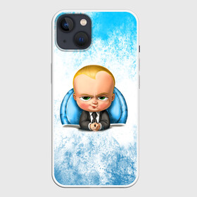Чехол для iPhone 13 с принтом Босс Молокосос (+спина) в Екатеринбурге,  |  | boss baby | cartoon | the boss baby | босс молокосос | малой | мелкий | молокосос | мултик | мульт | мультфильм | пёсико