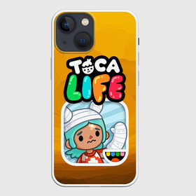 Чехол для iPhone 13 mini с принтом Рита | Тока Бока в Екатеринбурге,  |  | digital toys | gamer | games | helicopter taxi | pets | toca boca | toca hair salon | toca kitchen | toca life | toca life city | toca life world | toca tea party | video games | бока бока | игры | тока бока | тока лайф | тока тока