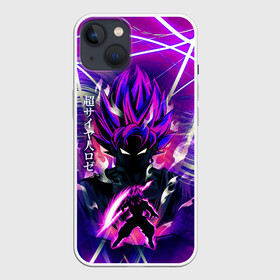 Чехол для iPhone 13 с принтом Гоку Блек | Anime Dragon Ball | Super Saiyan в Екатеринбурге,  |  | anime | black | goku | grunge | japan | аниме | анимэ | балл | гранж | драгон бол | дракон | иероглифы | мульт | полосы | потертости | самурай | символ | супер | узоры | япония