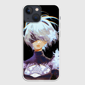 Чехол для iPhone 13 mini с принтом Венецианская девушка Nier automata 2b в Екатеринбурге,  |  | 2 би | automata | nier | nier automata | waifu | автомата | вайфу | ниер автомата | нир | нир аатомата | ту би