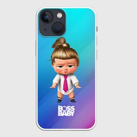 Чехол для iPhone 13 mini с принтом Boss baby girl в Екатеринбурге,  |  | baby | boss | boss baby | босс | босс молокосос | маленький босс | малыш | мальчик | молокосос | ребенок