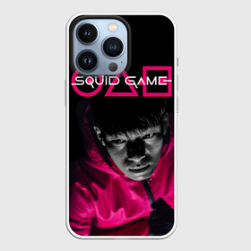 Чехол для iPhone 13 Pro с принтом Squid game: police officer в Екатеринбурге,  |  | action adventure | circle | cop | south korean | square | squid game | survival | thriller | triangle | web series | веб сериал | выживание | игра в кальмара | квадрат | круг | приключенческий боевик | треугольник | триллер | южнокорейский