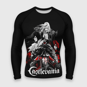 Мужской рашгард 3D с принтом Castlevania  Кастлвания в Екатеринбурге,  |  | castlevania | draculas curse | дракула | каслвания | кастлвания | тревор бельмонт