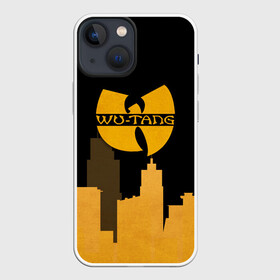 Чехол для iPhone 13 mini с принтом WU TANG CLAN CITY в Екатеринбурге,  |  | wu tang | wu tang clan | wu tang logo | wutang clan | ву танг | ву танг клан | ву танг лого