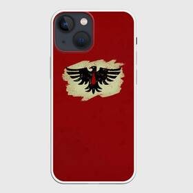 Чехол для iPhone 13 mini с принтом Кровавые Вороны (креатив) в Екатеринбурге,  |  | astartes | blood ravens | dawn of war | dow | gabriel angelos | raven | ravens | space marine | waha | warhammer | вархаммер | ваха | ворон | вороны | космодесант | кровавые вороны