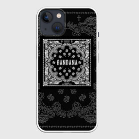 Чехол для iPhone 13 с принтом Big Baby Tape x Kizaru BANDANA (Бандана) Кизару Тейп в Екатеринбурге,  |  | bandana | big baby | gang | grunge | hiphop | kizaru | music | rap | tape | trash | альбом | бандана | биг бейби | генг | гранж | знак | кизару | музыка | надпись | реп | рэп | символ | тейп | треш | хипхоп