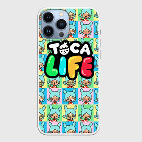 Чехол для iPhone 13 Pro Max с принтом Toca Boca logo | Тока Бока Рита в Екатеринбурге,  |  | toca boca | детская игра | игра | лого | логотип | персонажи | прикоснуться ко рту | рита | тока бока