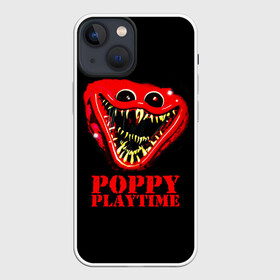 Чехол для iPhone 13 mini с принтом ХАГГИ ВАГГИ Poppy Playtime в Екатеринбурге,  |  | Тематика изображения на принте: poppy playtime | игра | кукла | монстр | плэйтайм | попи плей тайм | попи плэй тайм | попиплейтам | попиплэйтайм | поппи плейтайм | поппиплэйтайм | хагги вагги | хаги ваги | хоррор