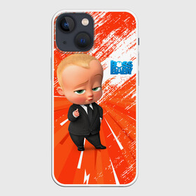 Чехол для iPhone 13 mini с принтом Босс Молокосос   Boss Baby в Екатеринбурге,  |  | baby | babycorp | boss | босс | бэбикорп | молокосос | темплтон