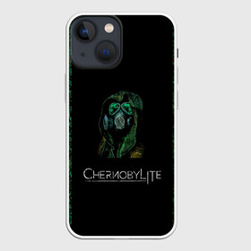 Чехол для iPhone 13 mini с принтом Чернобыльский сталкер в Екатеринбурге,  |  | мутанты | припять | радиация | сталкер | чернобылайт | чернобыль