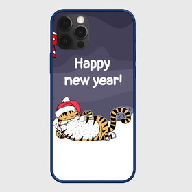 Чехол для iPhone 12 Pro Max с принтом Happy New Year 2022 Тигр в Екатеринбурге, Силикон |  | Тематика изображения на принте: 2022 | год тигра | новый год | новый год 2022 | символ года | тигр | тигренок | тигрица | тигры