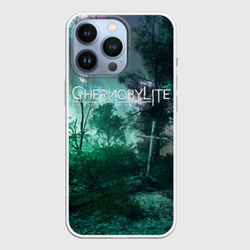 Чехол для iPhone 13 Pro с принтом Chernobylite игровой арт в Екатеринбурге,  |  | Тематика изображения на принте: art | chernobylite | game | horror | shooter | арт | выживалка | зона | игра | лес | ночь | отчуждения | рыжий | рыжий лес | химинюк | хоррор | чернобыль