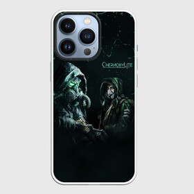 Чехол для iPhone 13 Pro с принтом Chernobylite | Чернобылит в Екатеринбурге,  |  | chernobylite | боец | выживание | маска | противогаз | сталкер | хоррор | чернобылайт | чернобылит | чернобыль