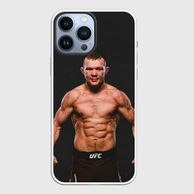 Чехол для iPhone 13 Pro Max с принтом Пётр Беспощадный в Екатеринбурге,  |  | mma | no mercy | petr yan | беспощадный | мма | пётр ян